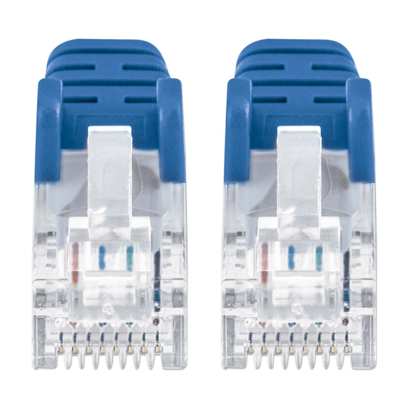 Cat6 U/UTP Slim Network Patch Cable, 7 ft., Blue Image 3