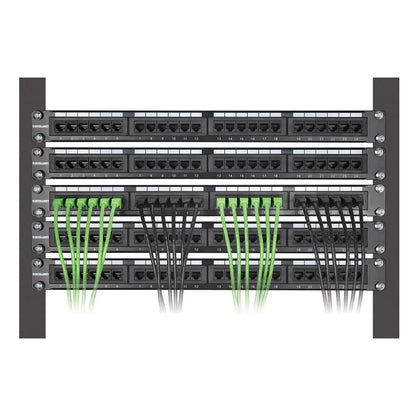 Cat6 U/UTP Slim Network Patch Cable, 7 ft., Bright Green, 10-Pack Image 6
