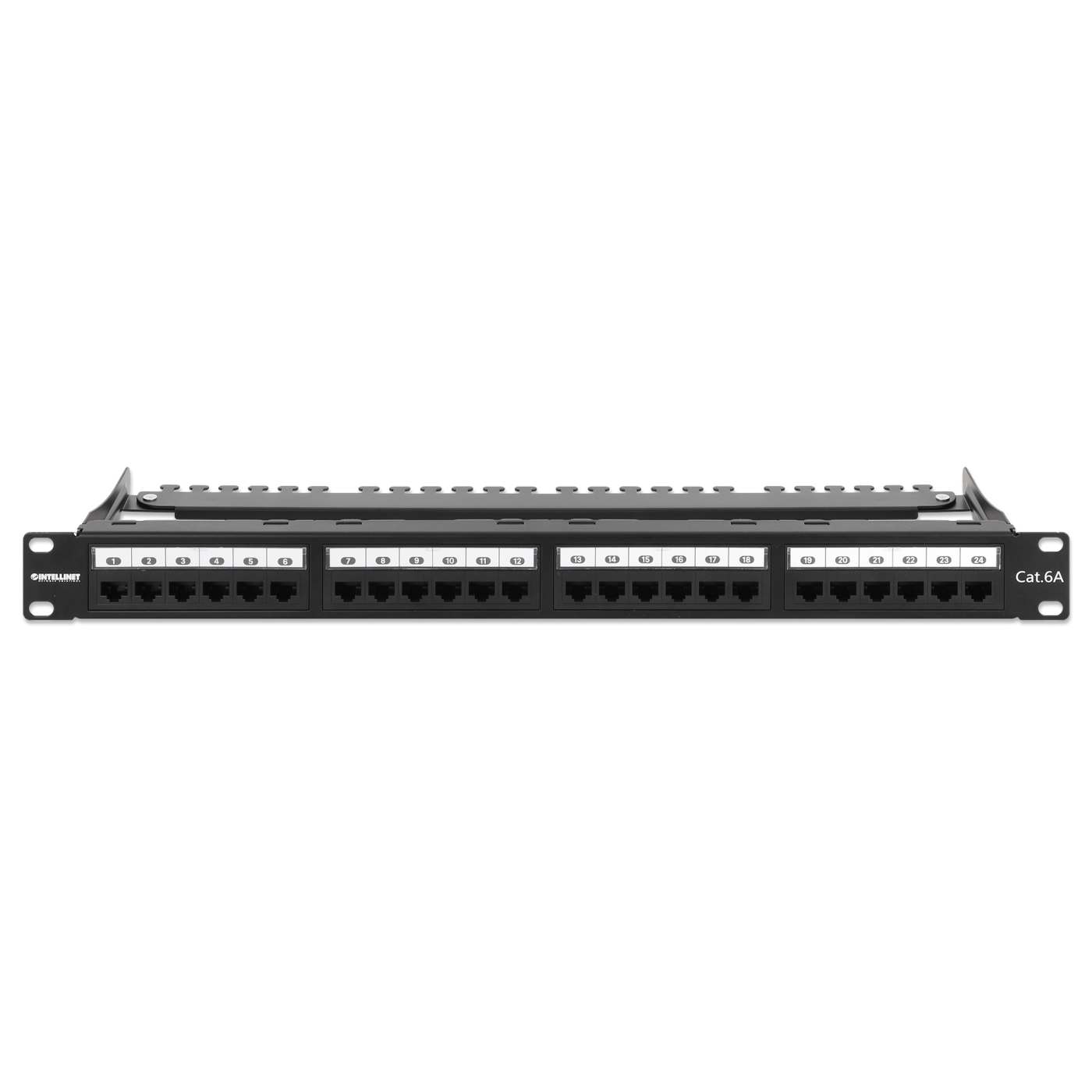 Cat6a 10G 24-Port Patch Panel, 1U Image 3