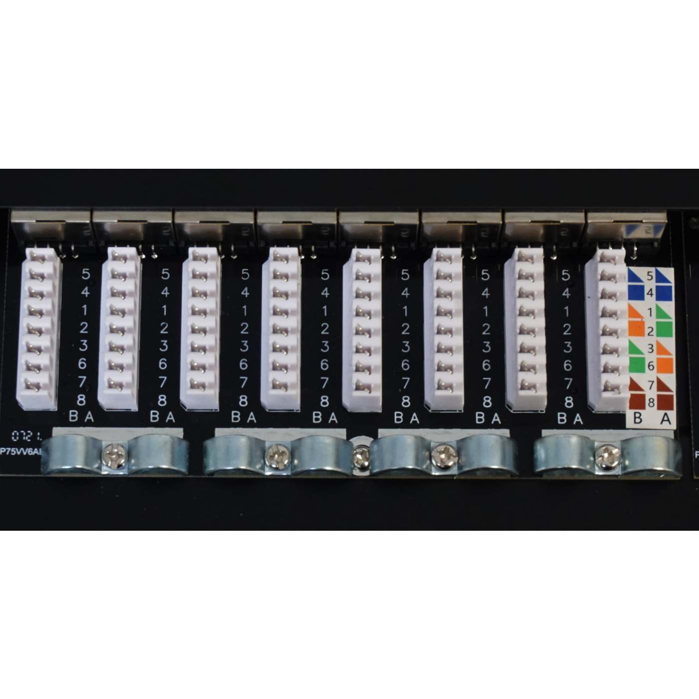 Cat6a 10G Shielded 24-Port Patch Panel, 0.5U Image 6