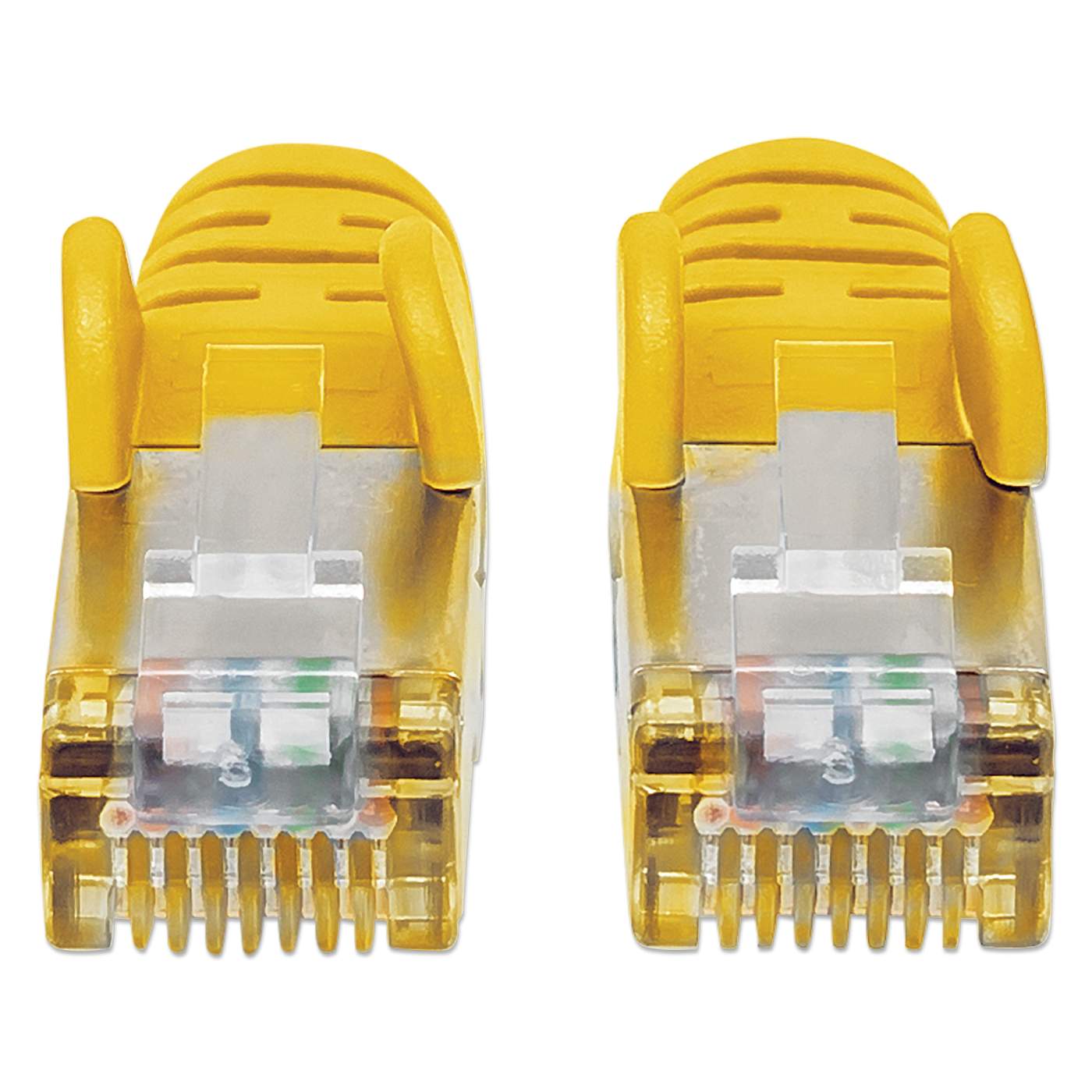 Cat6a S/FTP Network Patch Cable, 1 ft., Yellow Image 4