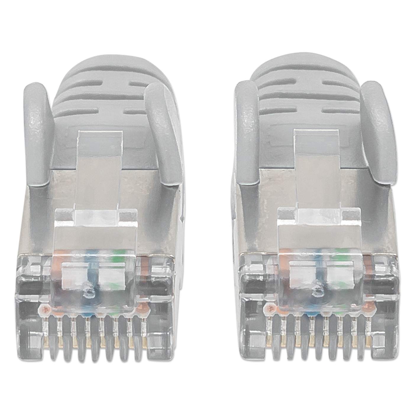 Cat6a S/FTP Network Patch Cable, 10 ft., Gray Image 4