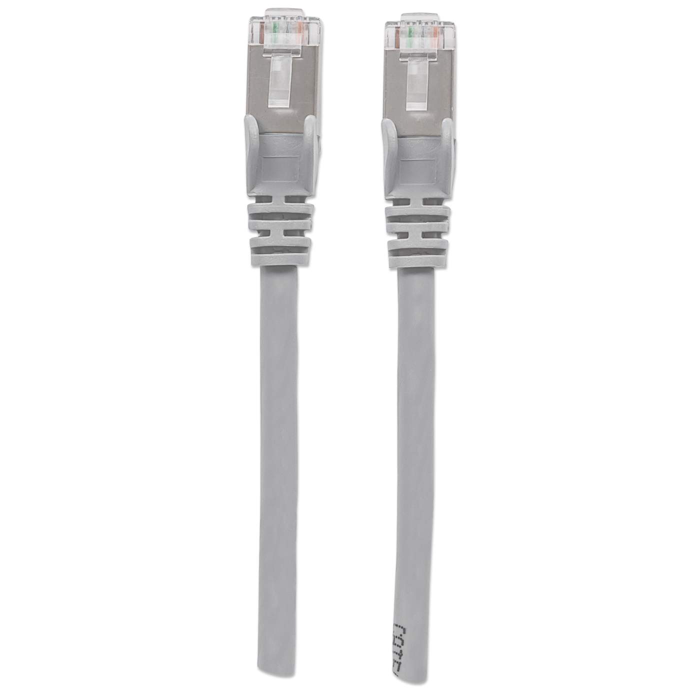 Cat6a S/FTP Network Patch Cable, 10 ft., Gray Image 5