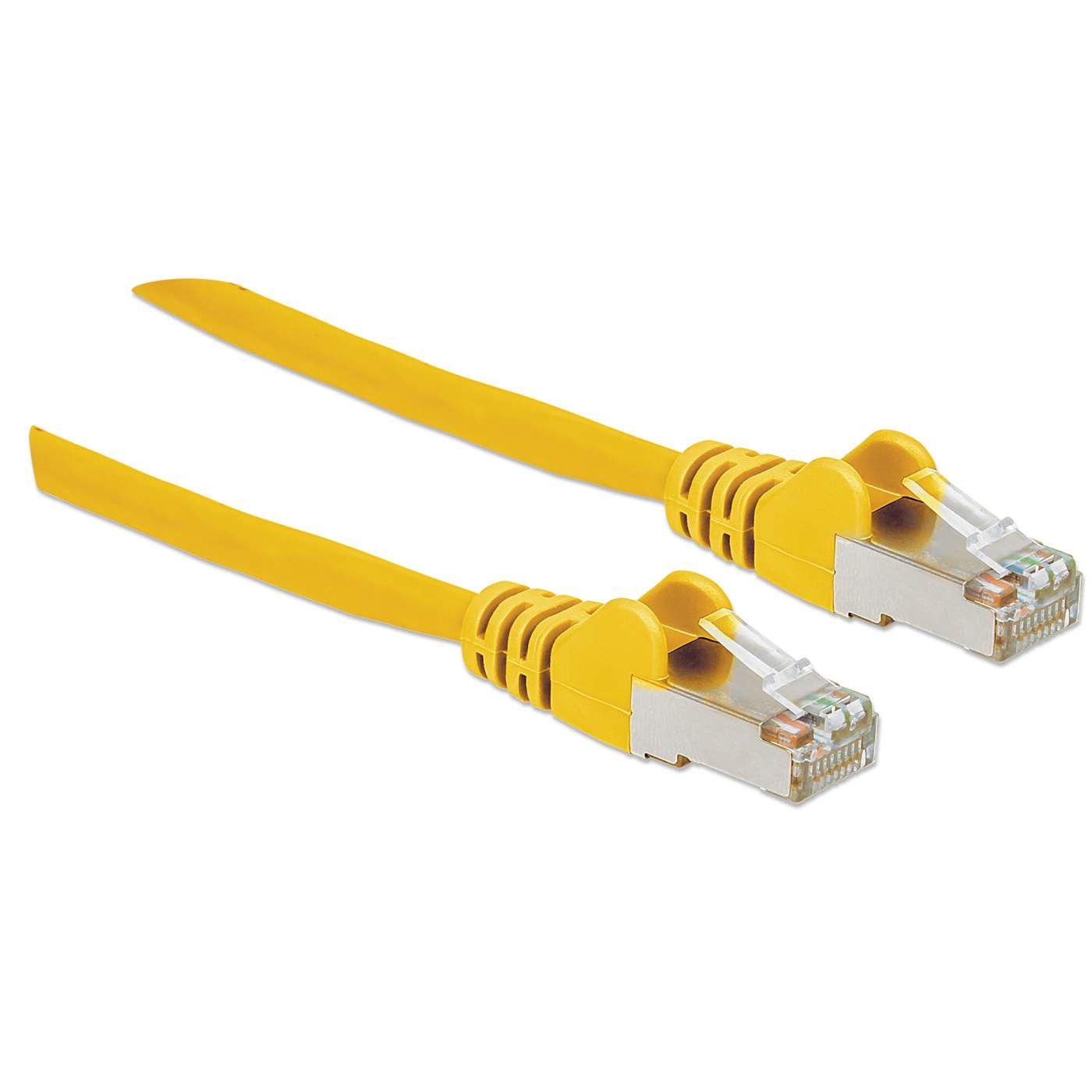 Cat6a S/FTP Network Patch Cable, 10 ft., Yellow Image 3