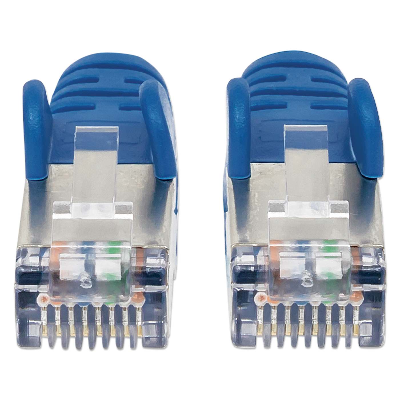 Cat6a S/FTP Patch Cable, 1 ft., Blue Image 3