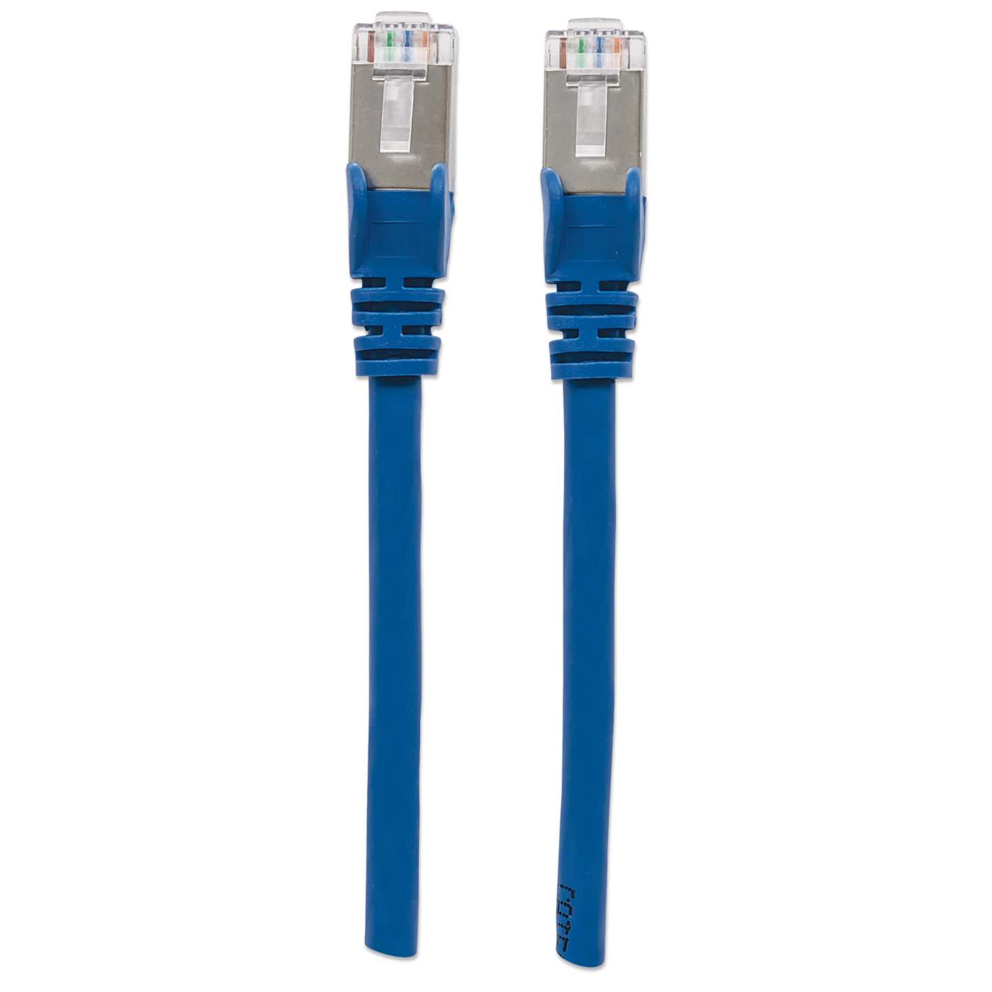 Cat6a S/FTP Patch Cable, 14 ft., Blue Image 4