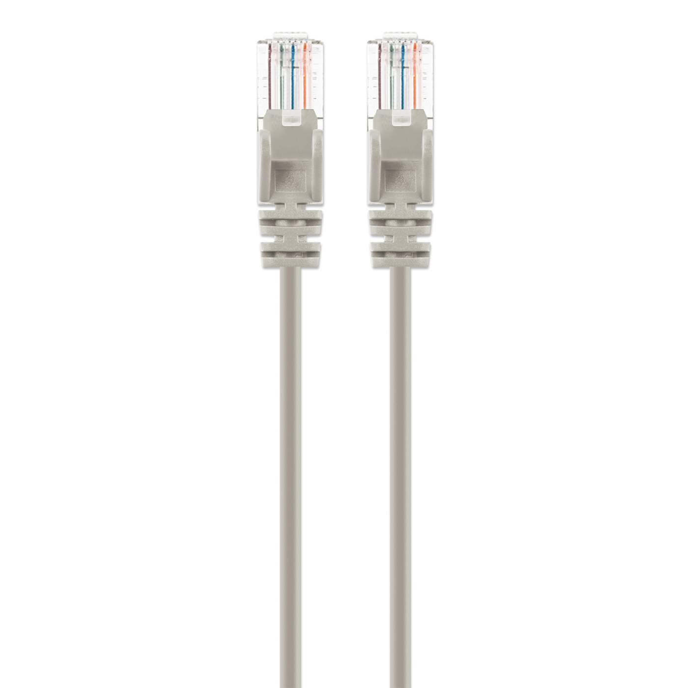 Cat6a U/UTP Slim Network Patch Cable, 10 ft., Gray Image 4