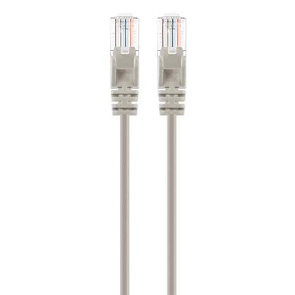 Cat6a U/UTP Slim Network Patch Cable, 10 ft., Gray Image 4