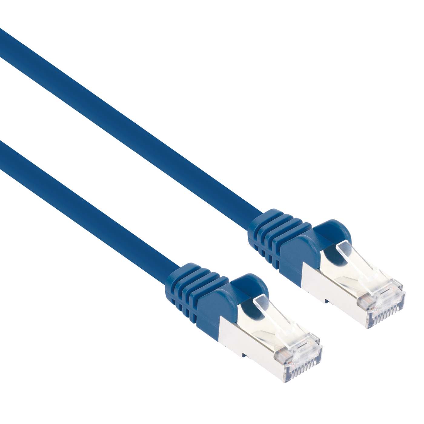 Cat8.1 S/FTP Network Patch Cable, 10 ft., Blue Image 2