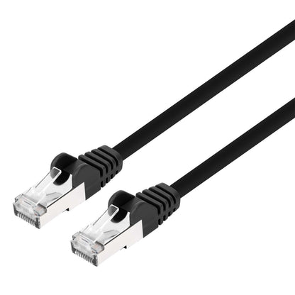 Cat8.1 S/FTP Network Patch Cable, 50 ft., Black Image 1