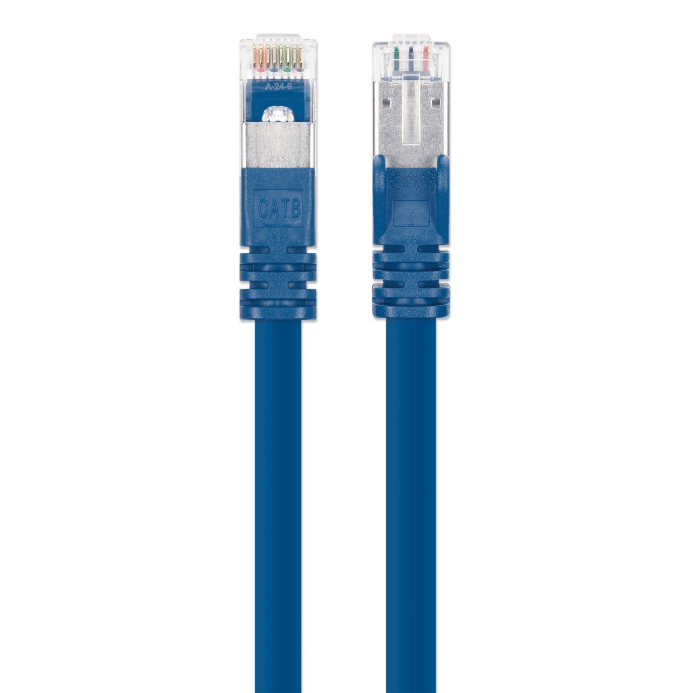 Cat8.1 S/FTP Network Patch Cable, 50 ft., Blue Image 4