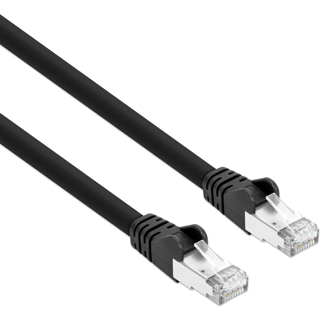 Cat8.1 S/FTP Network Patch Cable, 7 ft., Black Image 2