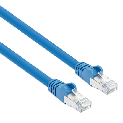 Cat8.1 S/FTP Network Patch Cable, 7 ft., Blue Image 2