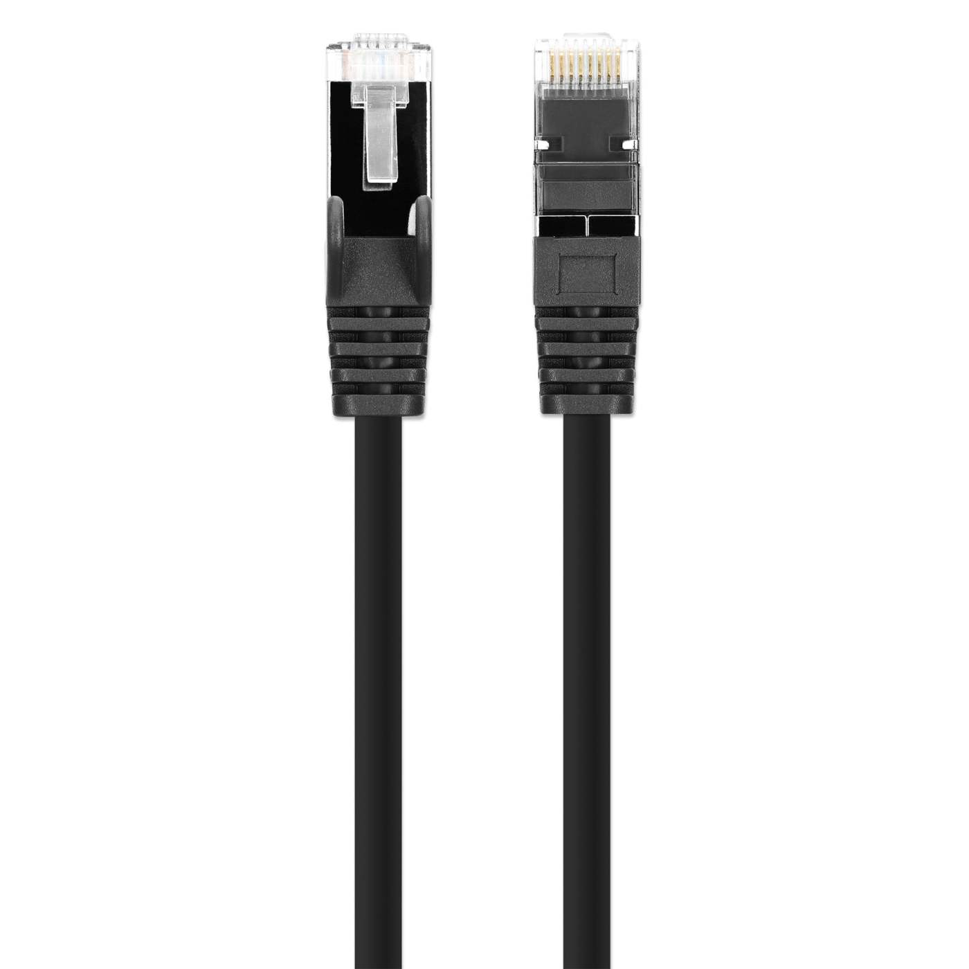 Cat8.1 U/FTP Slim Network Patch Cable, 0.5 ft., Black, 10-Pack Image 4