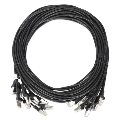 Cat8.1 U/FTP Slim Network Patch Cable, 0.5 ft., Black, 10-Pack Image 7