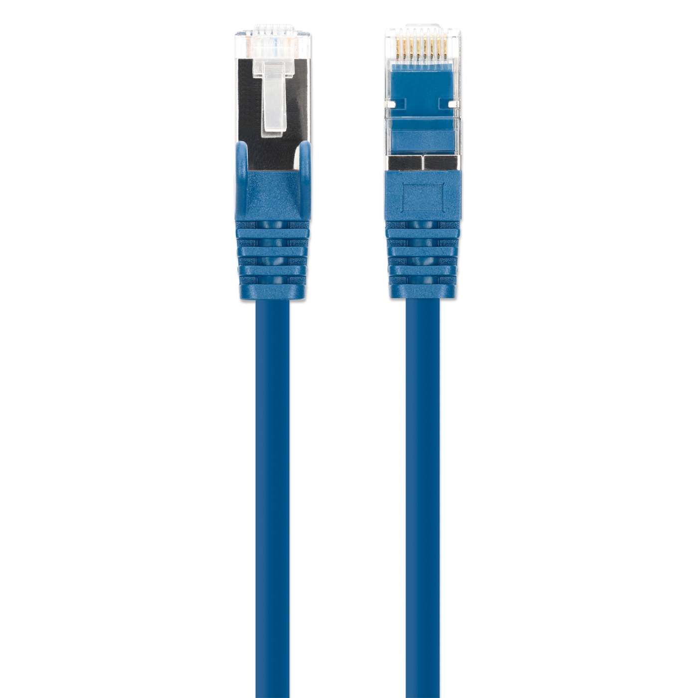 Cat8.1 U/FTP Slim Network Patch Cable, 10 ft., Blue, 10-Pack Image 4