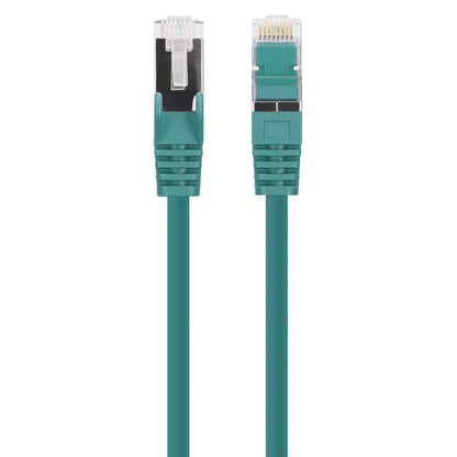 Cat8.1 U/FTP Slim Network Patch Cable, 14 ft., Green, 10-Pack Image 4