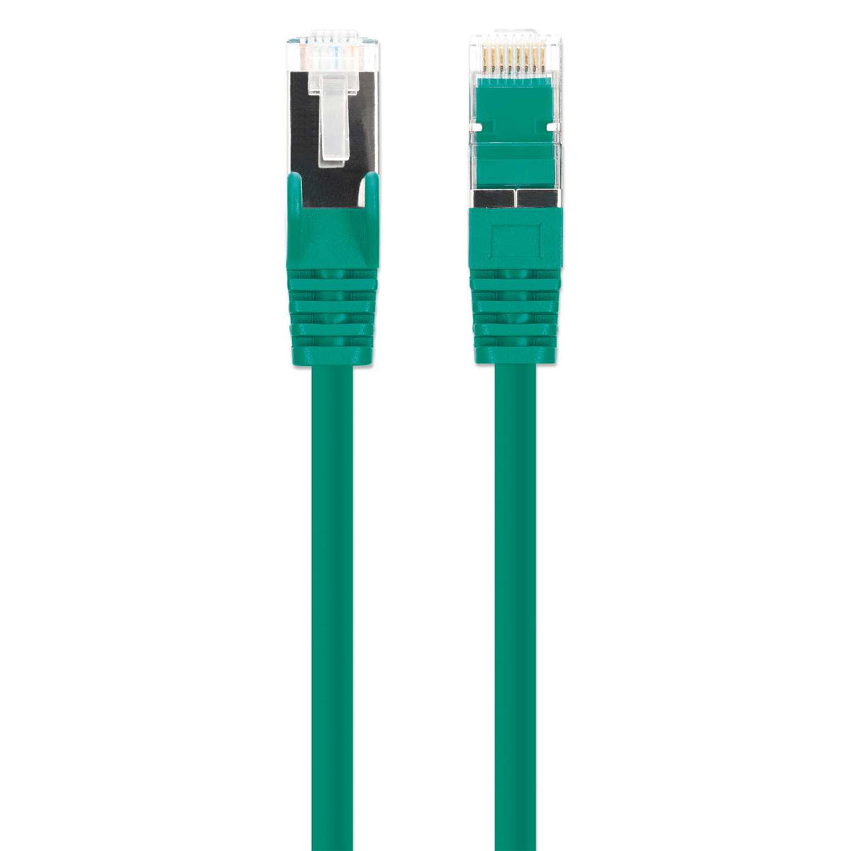 Cat8.1 U/FTP Slim Network Patch Cable, 14 ft., Green, 10-Pack Image 4