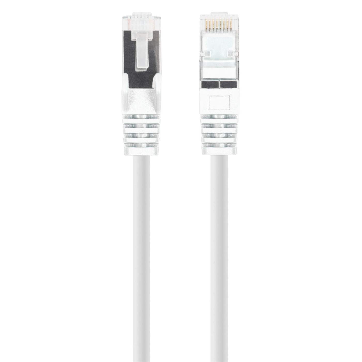 Cat8.1 U/FTP Slim Network Patch Cable, 14 ft., White, 10-Pack Image 5