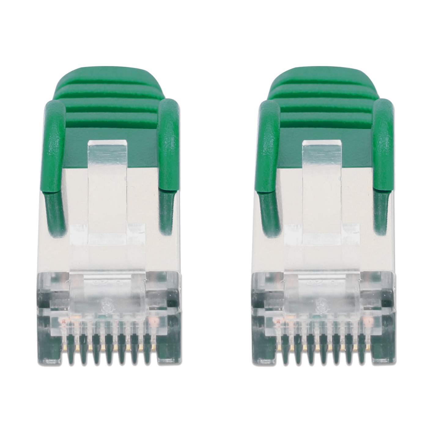 Cat8.1 U/FTP Slim Network Patch Cable, 1.5 ft., Green, 10-Pack Image 5