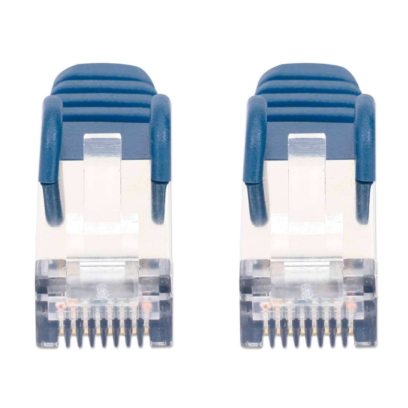 Cat8.1 U/FTP Slim Network Patch Cable, 3 ft., Blue, 10-Pack Image 5