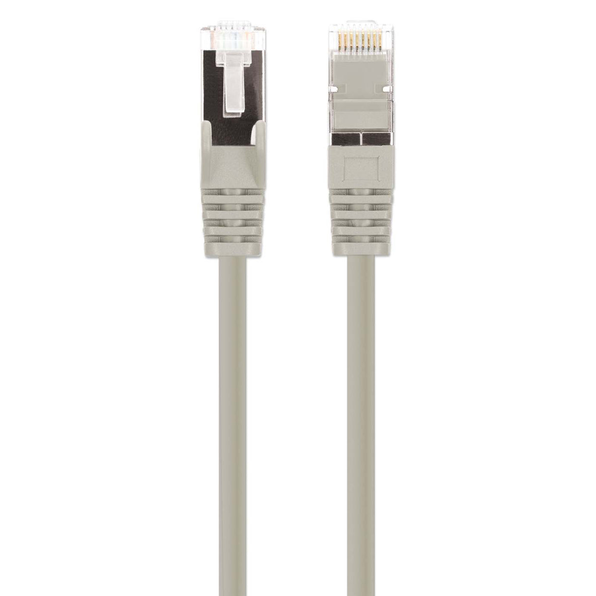 Cat8.1 U/FTP Slim Network Patch Cable, 3 ft., Gray, 10-Pack Image 4