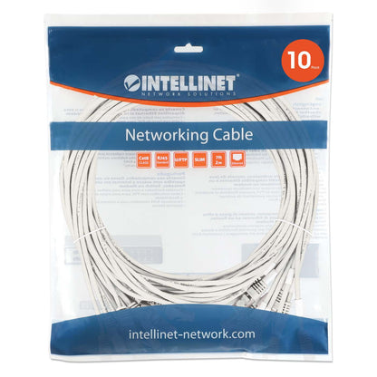 Cat8.1 U/FTP Slim Network Patch Cable, 3 ft., White, 10-Pack Image 8