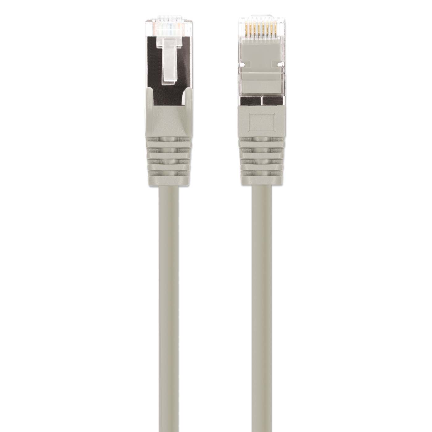 Cat8.1 U/FTP Slim Network Patch Cable, 7 ft., Gray, 10-Pack Image 4