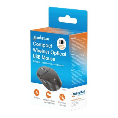 Compact Wireless Optical USB Mouse Packaging Image 2