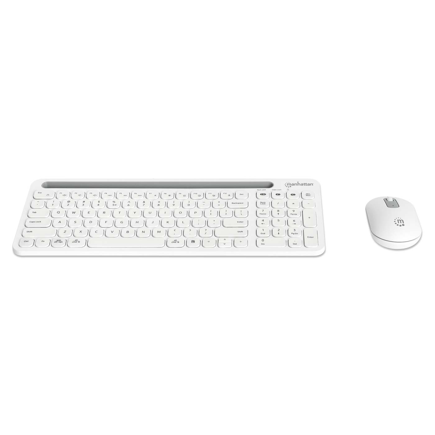 Dual-Mode Multipoint Wireless Keyboard and Mouse Combo Set Image 4