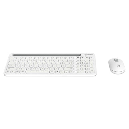 Dual-Mode Multipoint Wireless Keyboard and Mouse Combo Set Image 4
