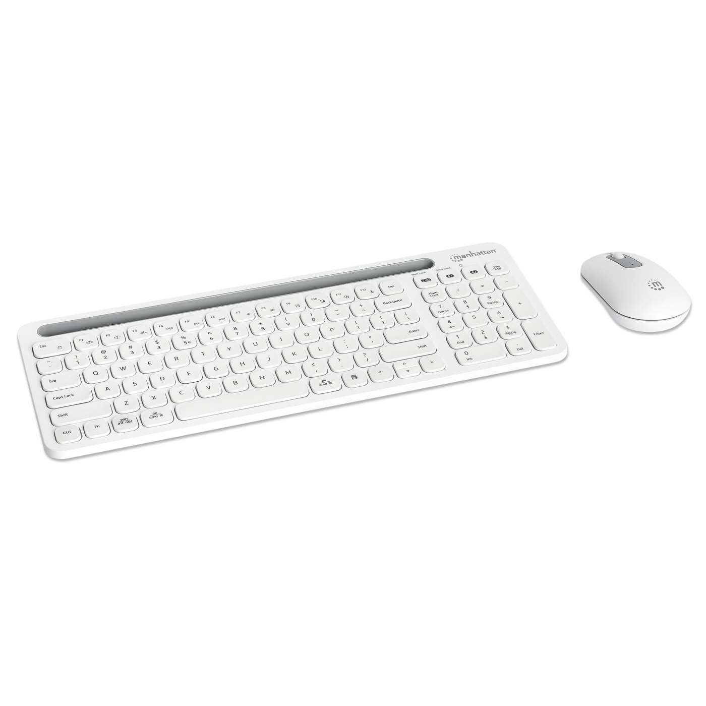 Dual-Mode Multipoint Wireless Keyboard and Mouse Combo Set Image 6
