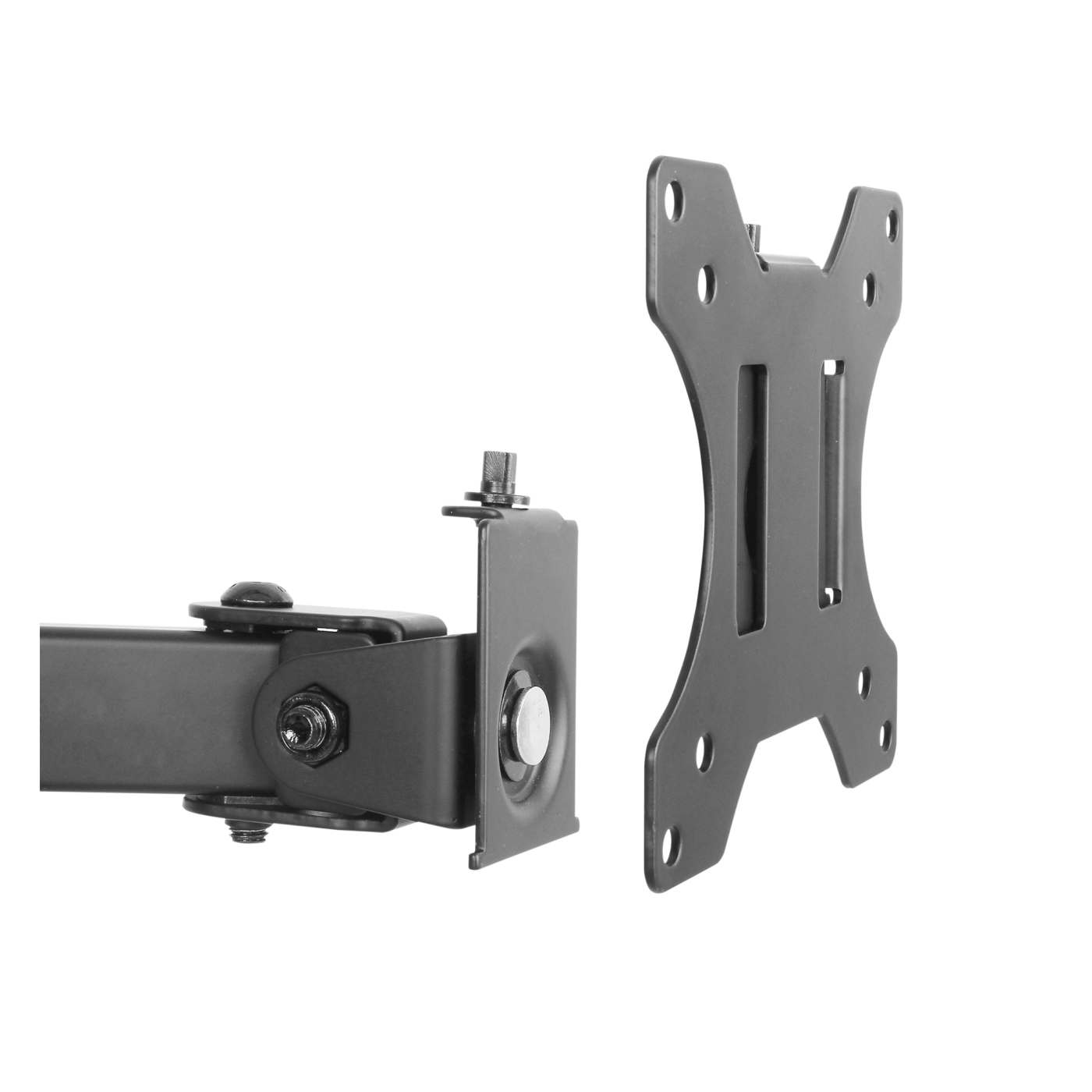 Dual Monitor Mount with Double-Link Swing Arms, for 13" to 32" Displays Image 8