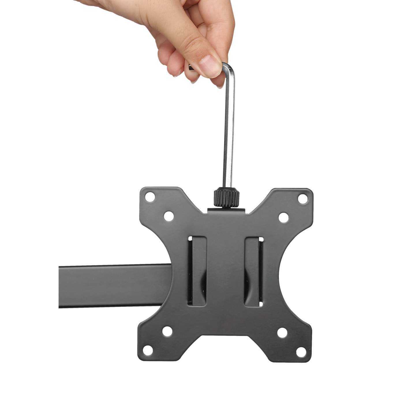 Dual Monitor Mount with Double-Link Swing Arms, for 13" to 32" Displays Image 10