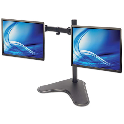 Dual Monitor Stand with Double-Link Swing Arms, for 13" to 32" Displays Image 5
