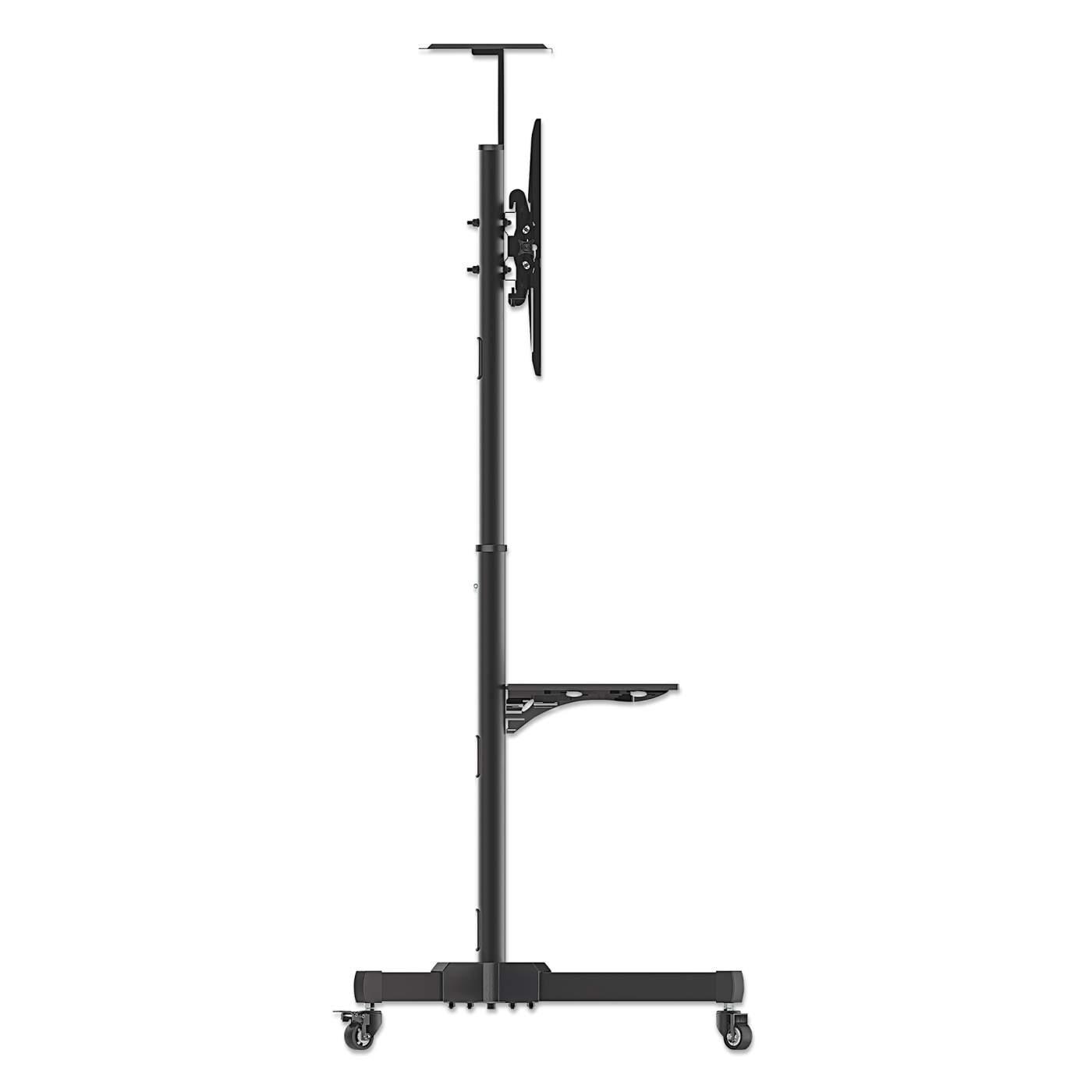 Economy Height-Adjustable Multimedia TV Cart Image 4