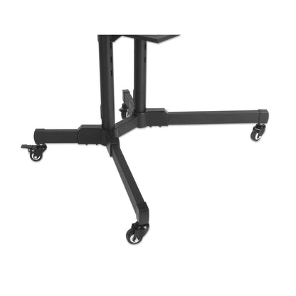 Economy Height-Adjustable Multimedia TV Cart Image 5