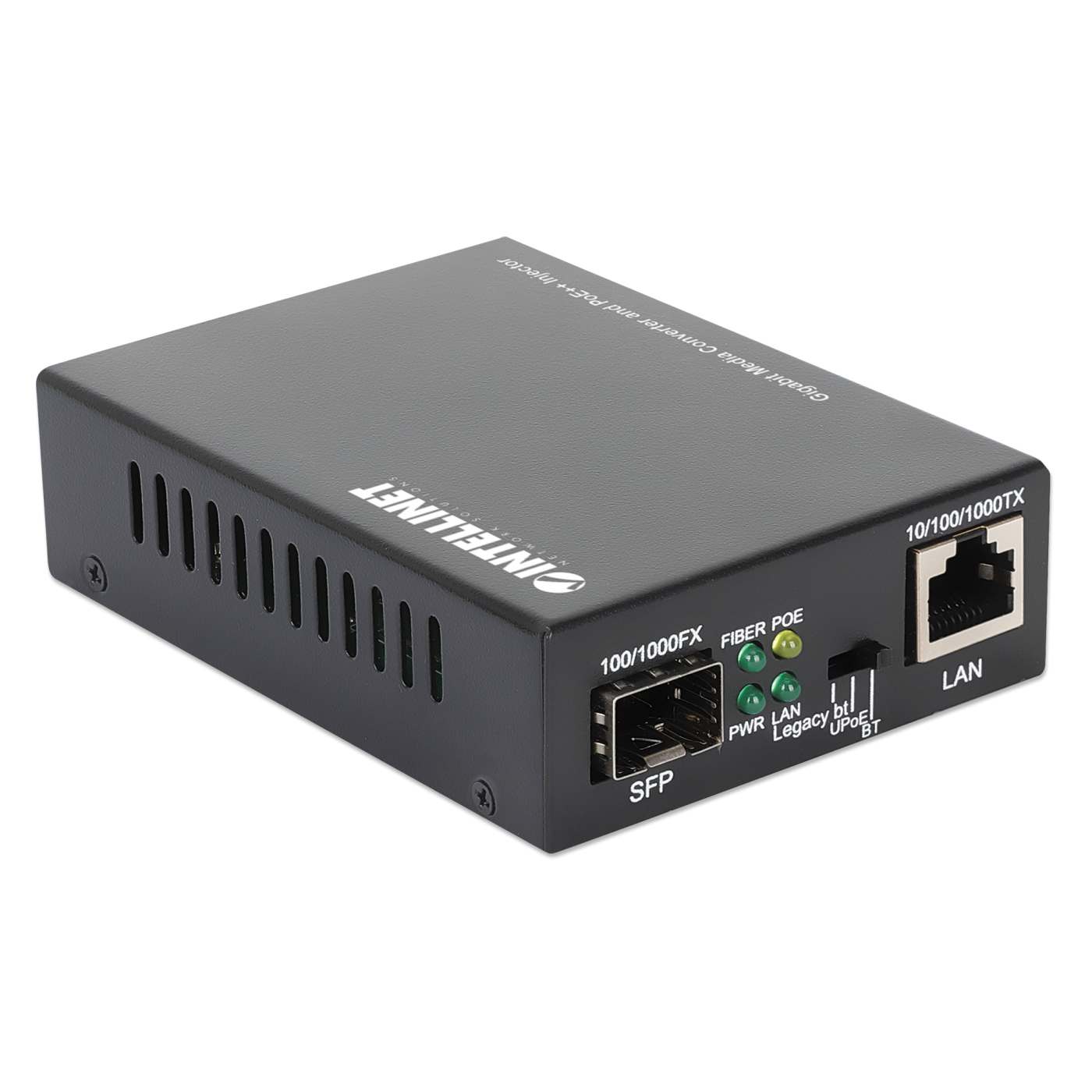 Gigabit Media Converter and PoE++ Injector 90W Image 2