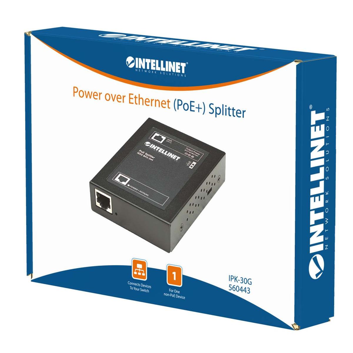 Gigabit PoE+ Splitter Packaging Image 2