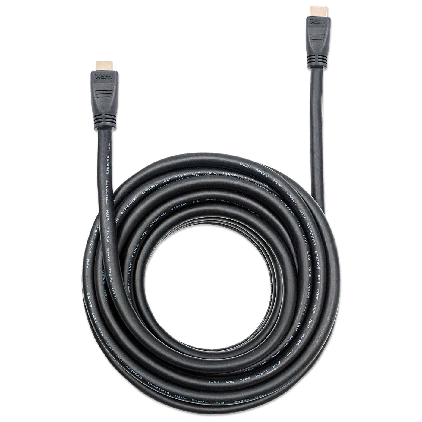 In-wall CL3 High Speed HDMI Cable with Ethernet, Black, 10 m (33 ft.) Image 6