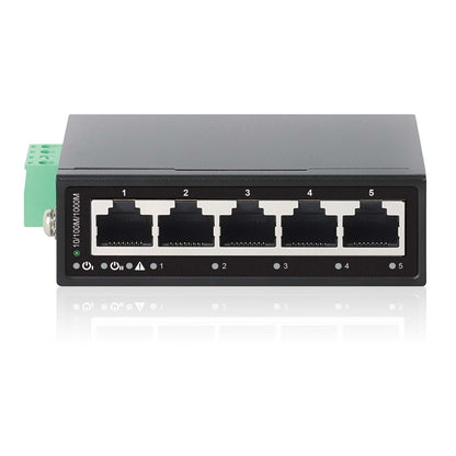 Industrial 5-Port Gigabit Ethernet Switch Image 5