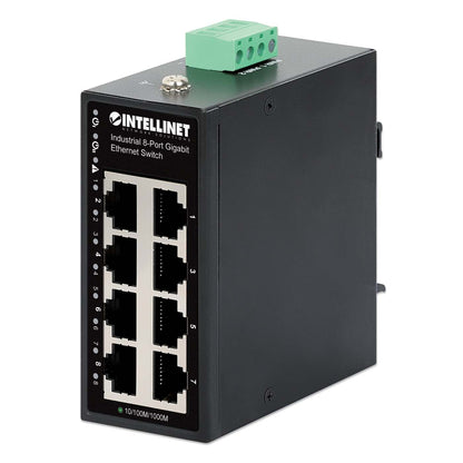 Industrial 8-Port Gigabit Ethernet Switch Image 1