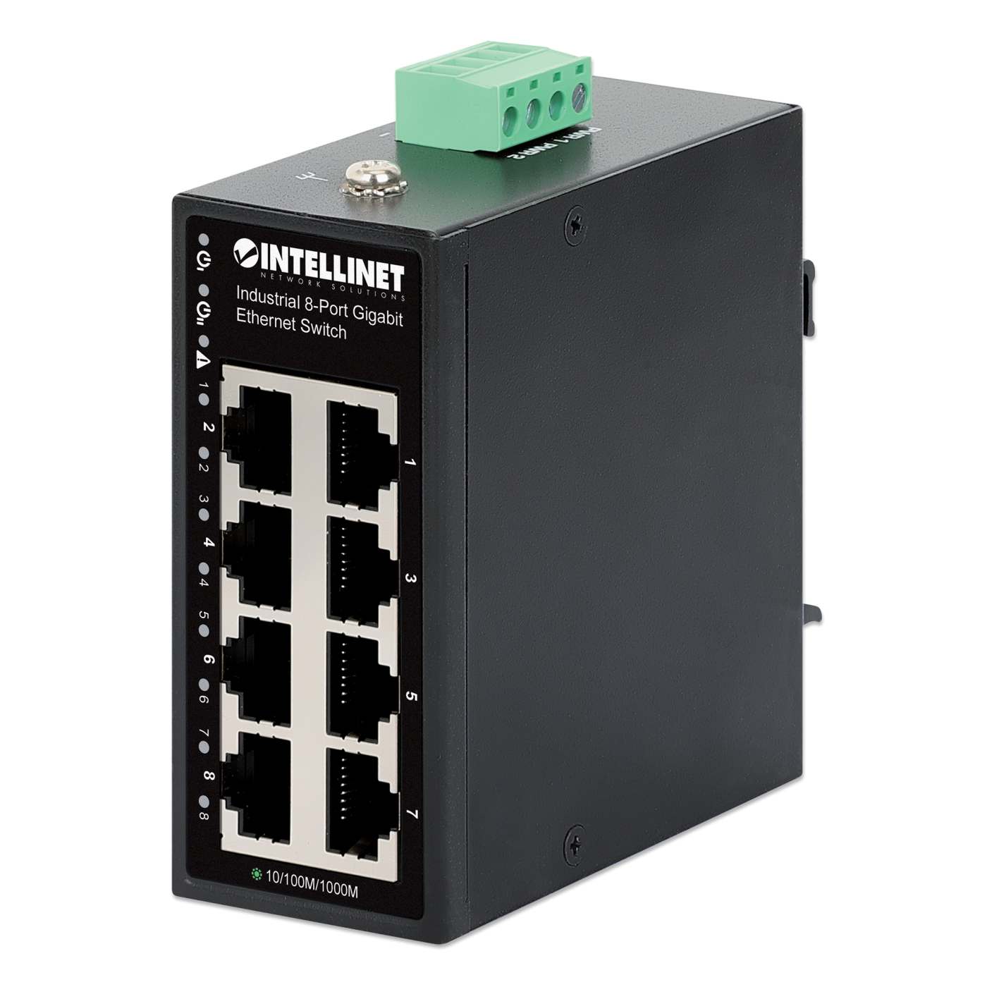 Industrial 8-Port Gigabit Ethernet Switch Image 1
