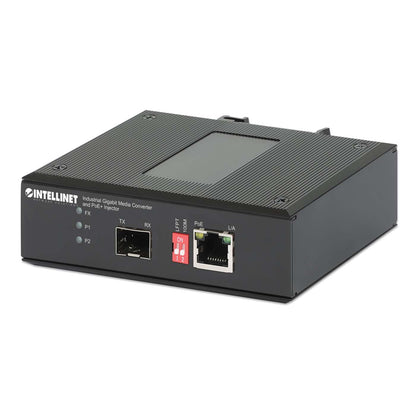 Industrial Gigabit Media Converter and PoE+ Injector 30W Image 3