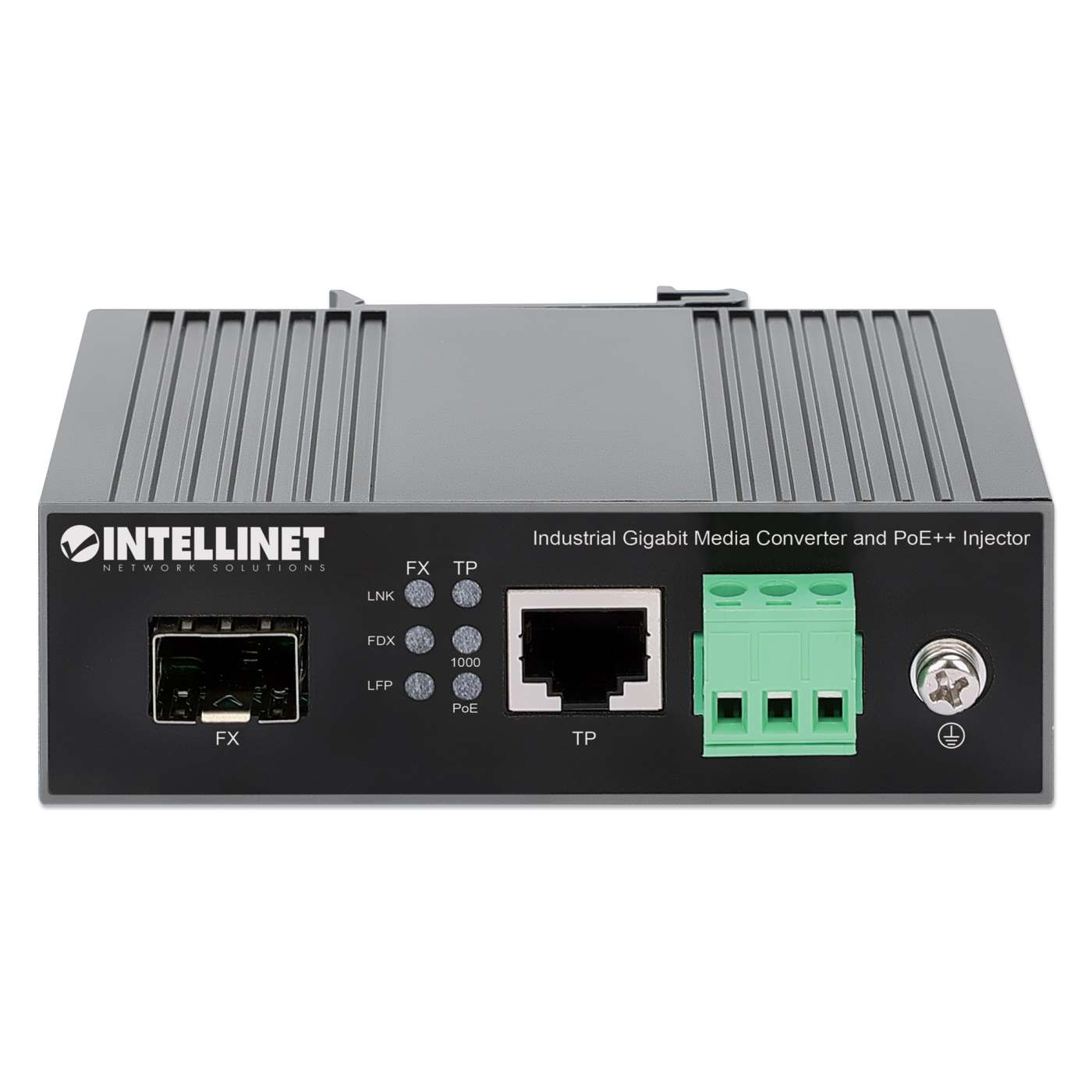 Industrial Gigabit Media Converter and PoE++ Injector 90W Image 5