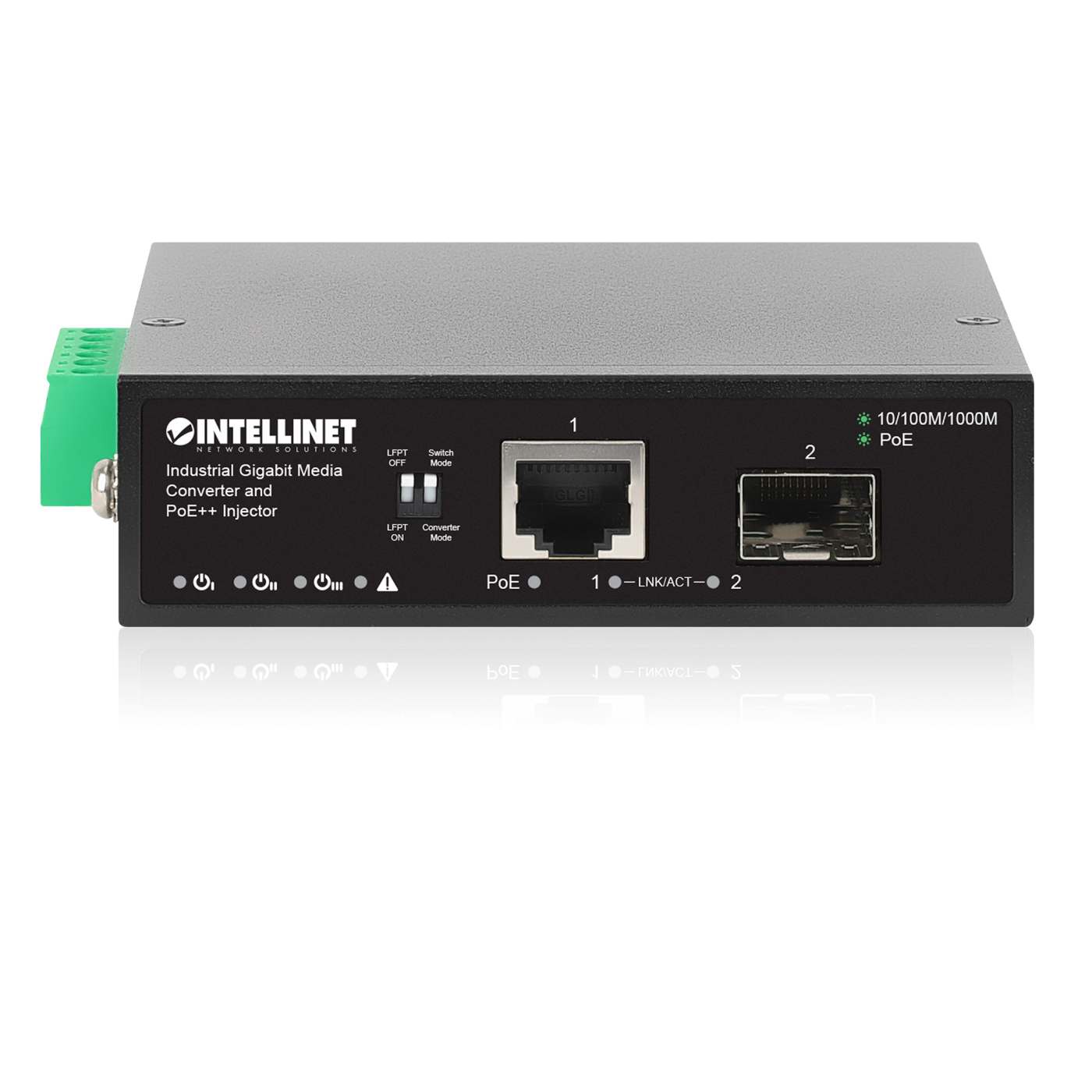 Industrial Gigabit Media Converter and PoE++ Injector 95W Image 5