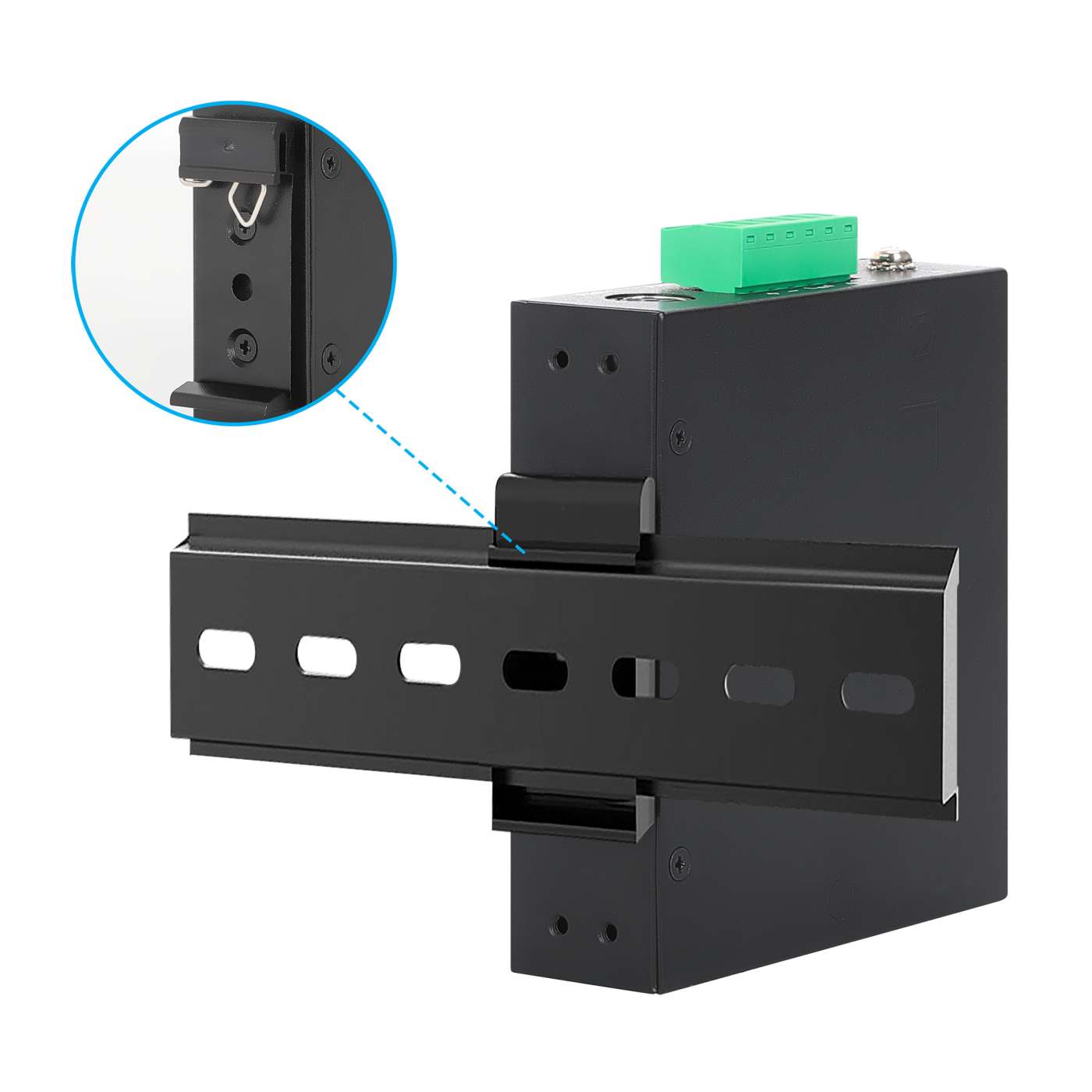 Industrial Gigabit Media Converter and PoE++ Injector 95W Image 7