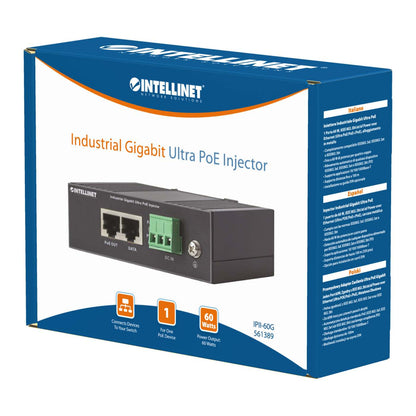 Industrial Gigabit Ultra PoE Injector 60W Packaging Image 2