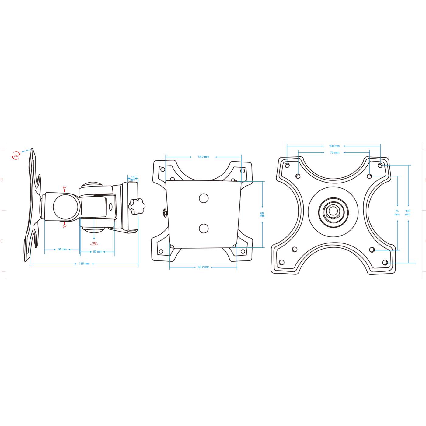 Monitor Wall Mount Image 7