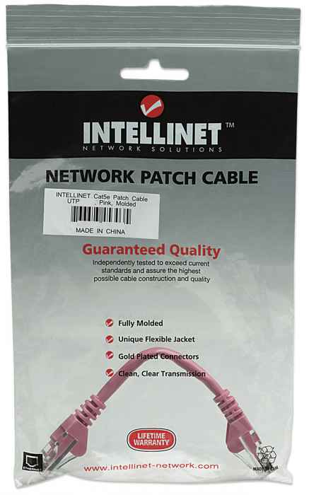 Network Cable, Cat5e, UTP Packaging Image 2